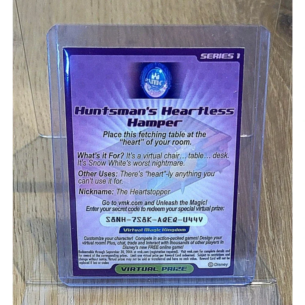 Virtual Magic Kingdom VMK Disney Huntsman's Heartless Hamper Snow White